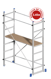 [SUPERMINIO] MARCHETTI ECHAFAUDAGE SUPERMINIO ALU 3,45M 
