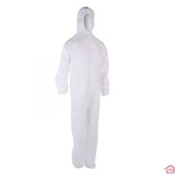 [22244] GENERIC white disposable coverall