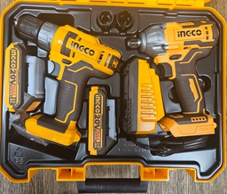 PACK VISSEUSE+BOULONNEUSE 20V/2BATTERIES