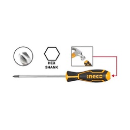 INGCO TOURNEVIS À ZONE DE FRAPPE PH2  6*150 MM   [HGTS68PH2150]