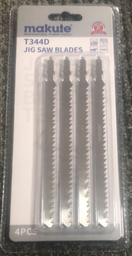 MAKUTE LAMES SCIE SAUTEUSE 150MM 4PCS [T344D]