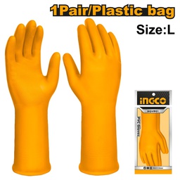 [HGVP01] INGCO قفازات PVC صفراء