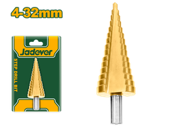 [JDJD1403] JADEVER step drill 4MM-32MM