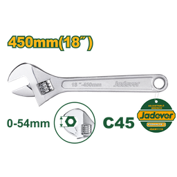 JADEVER CLE A MOLETTE 18" [JDAW1118]