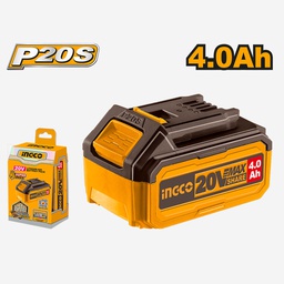 INGCO BATTERIE 20V 4,0A P20S [FBLI20021]
