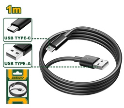JADEVER CABLE USB TYPE-C [JDUB1501]