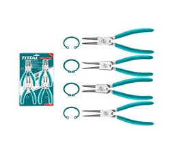 [THT114041] TOTAL ENSEMBLE DE 4 PINCES À CIRCLIPS THT114041 7″ TOOLS MAROC 