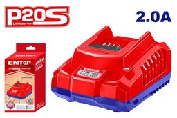 EMTOP CHARGEUR DE BATTERIE P20S - 2.0AH [EFCR20200]
