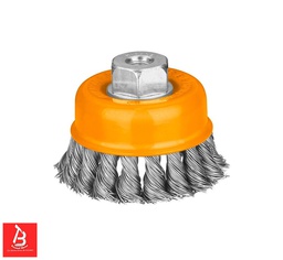 INGCO BROSSE METALLIQUE TORSADEE 75MM  [WB20751]