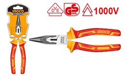 INGCO PINCE A LONG BEC ISOLEE 6''''/160MM [HILNP28168]