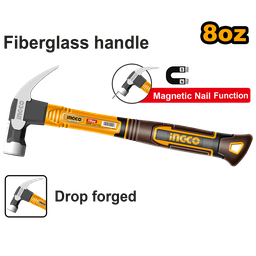 INGCO MARTEAU DE MENUISIER 450G TÊTE FORGEE  [HCH81016]