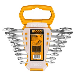 [HKSPA2088] INGCO set of 8 double open-end spanners 6MM to 22MM