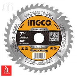 INGCO DISQUE BOIS 185MM 40 DENTS  [TSB118515]