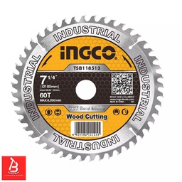INGCO DISQUE ALU 185MM 60 DENTS [TSB118513]