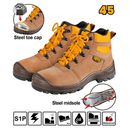 [SSH02S1P.45] INGCO CHAUSSURES DE SECURITE S1P TAILLE 45  