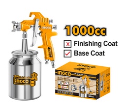 INGCO PISTOLET DE PEINTURE 1000CC  [ASG3105]