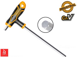 INGCO CLE HEXAGONALE A POIGNEE EN T 5X150MM  [HHK1551501]