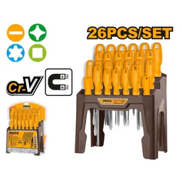 INGCO SET DE 26 TOURNEVIS  [HKSD2658]