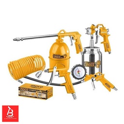 INGCO SET PISTOLETS A PEINTURE 5PCS   [AKT0051]