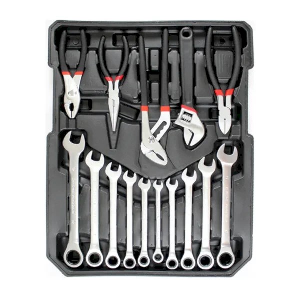 CAISSE A OUTILS 188 PIECES ESN188N AEP