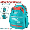 SAC A DOS POUR OUTILS TOTAL TOOLS