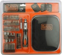 KIT TOURNEVIS À CLIQUET AVEC 56 PCS BLACK & DECKER