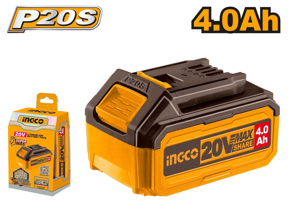 INGCO BATTERIE 20V 4,0A [FBLI20021]