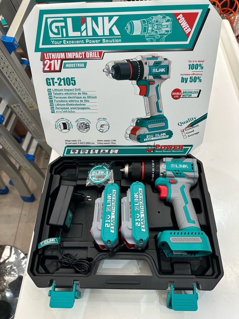 VISSEUSE PERCEUSE 21V GT LINK