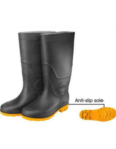 BOTTES PVC NOIRES TAILLE40