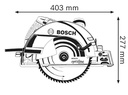 SCIE CIRCULAIRE GKS 235 PROFESSIONNEL BOSCH GKS235