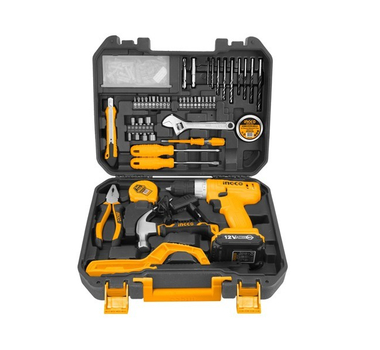 COFFRET VISSEUSE 12V + 127 OUTILS/ACCESSOIRES