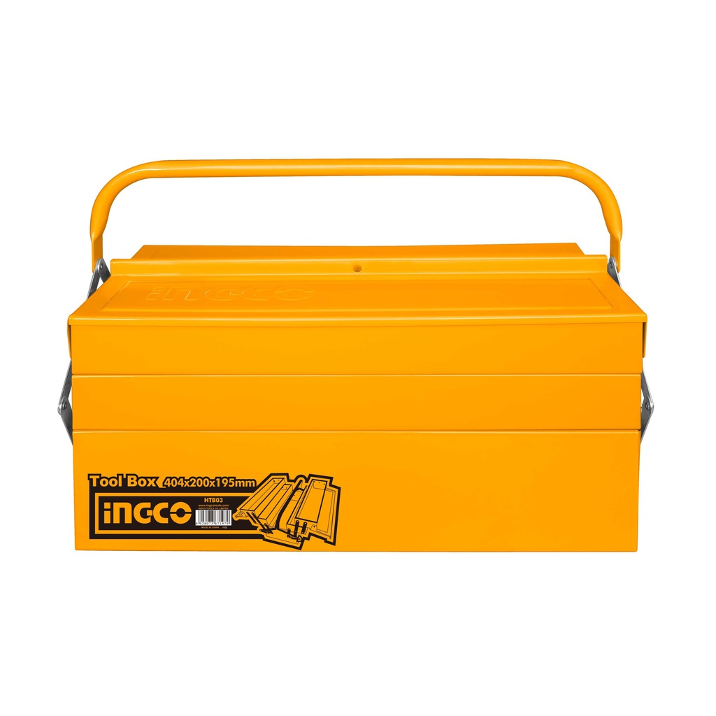 INGCO BOITE A OUTILS TAILLE:400X200X195MM 3 ETAGES [HTB03]