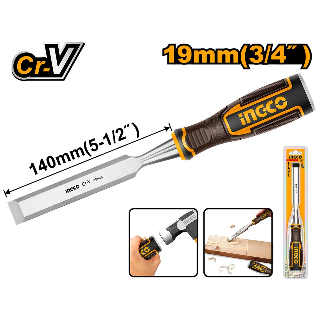 INGCO CISEAU A BOIS 19MM [HWC0819]