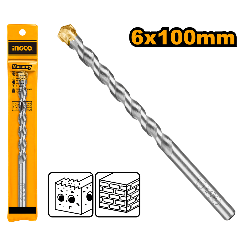 INGCO FORET A BETON 6X100MM  