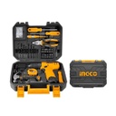 INGCO COFFRET VISSEUSE 12V + 80 OUTILS/ACCESSOIRES SS [HKTHP10811]