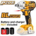 [CIWLI20010] INGCO BOULONNEUSE A CHOC 20V SANS CHARBON (SANS BATT/CHA  [CIWLI20010]