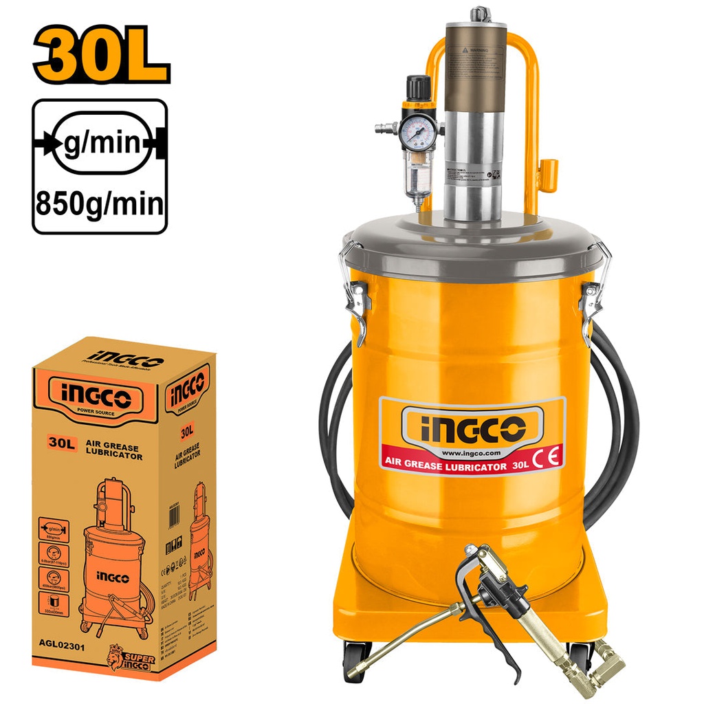 INGCO GRAISSEUR A AIR COMPRIME 30L  [AGL02301]