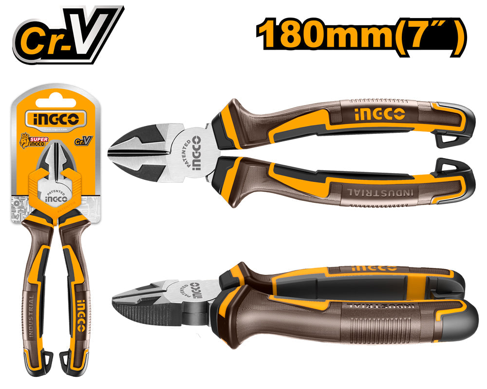 INGCO PINCE COUPE DIAGONALE 180MM  [HDCP28188]