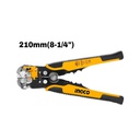 INGCO PINCE A DENUDER AUTOMATIQUE (0.2~6MM²) [HWSP102418]