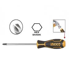 INGCO TOURNEVIS A ZONE DE FRAPPE VIS PHILLIPS 8*150 MM [HGTSPH3150]