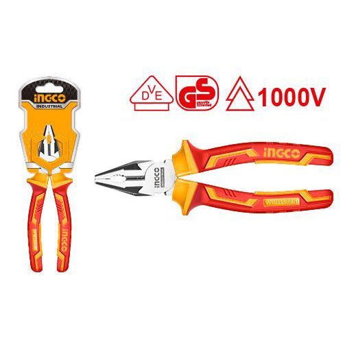 INGCO insulated combination pliers 8"/200MM