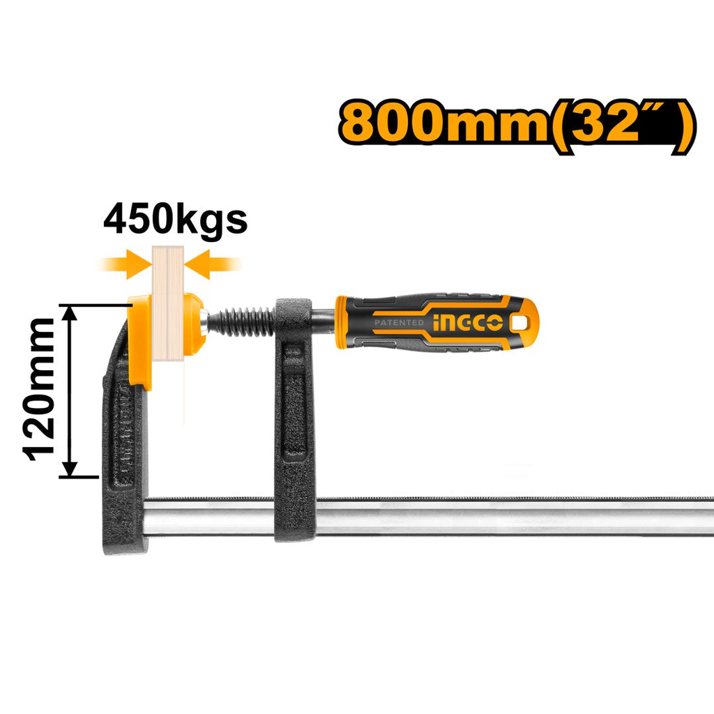 INGCO ETAU 120X800MM [HFC021203]