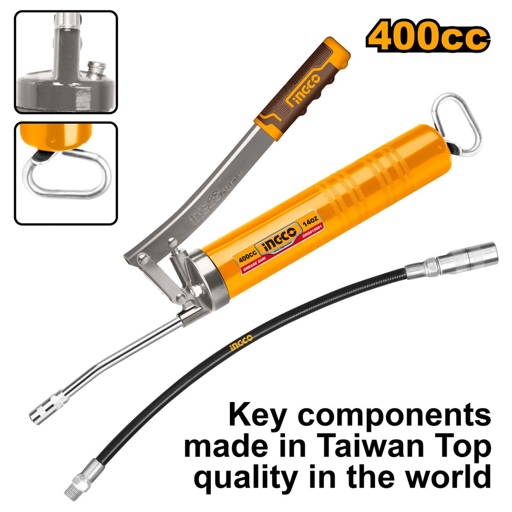 INGCO POMPE A GRAISSE PRESSION：4500PSI  [GRG015001]