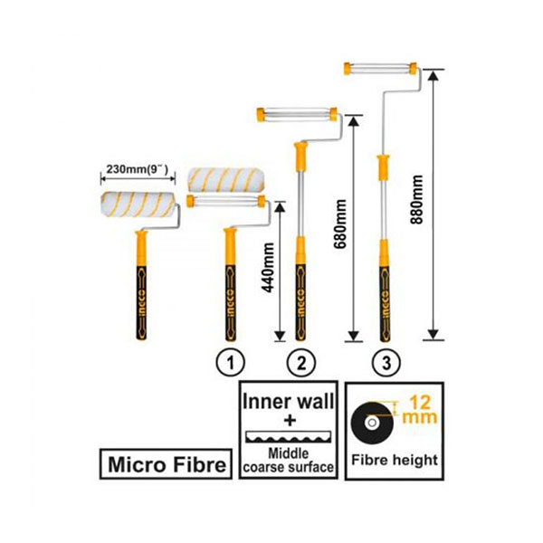 BROSSES CYLINDRIQUE TELESCOPIQUE