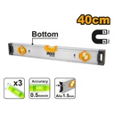 INGCO NIVEAU A BULLE MAGNETIQUE 40CM [HSL38040M]