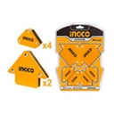 INGCO JEU SUPPORTS DE SOUDAGE MAGNETIQUES 6 PIECES [AMWH6001]