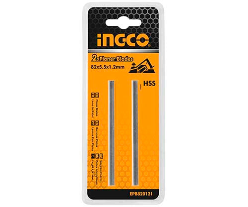 INGCO planer blades 82X5.5X1.2MM 2 pcs