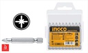INGCO SET DE 10 EMBOUTS PZ2 50MM [SDB11PZ223]