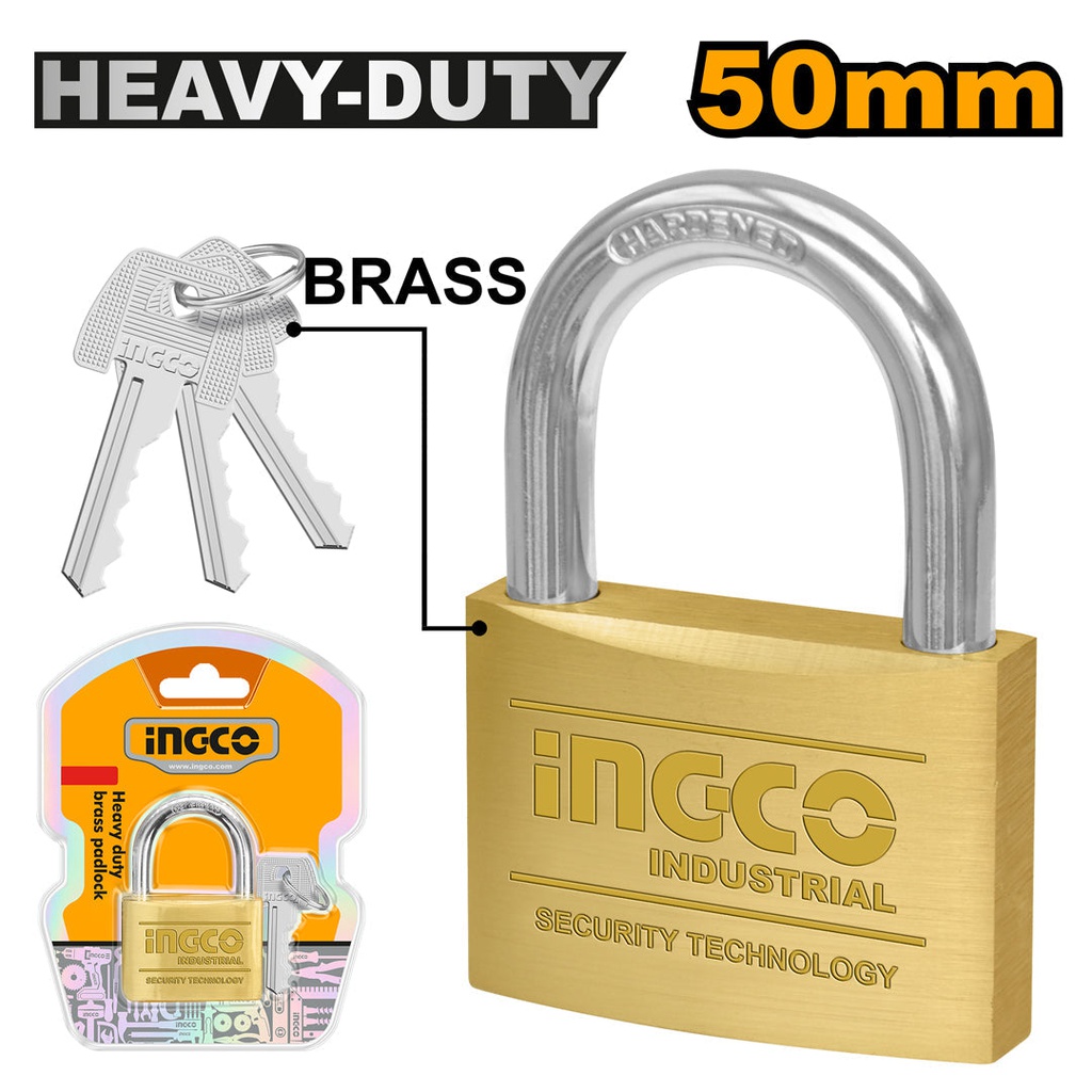 INGCO CADENAS EN LAITON ROBUSTE 50MM 270G [DBPL0502]
