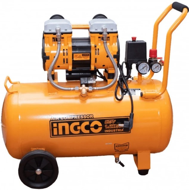 INGCO COMPRESSEUR SILENCIEUX 50L 1200W（1.6HP） [ACS112501]